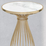 Traditional Luxury Dining Table Stone Fixed Dinette Table for Indoor
