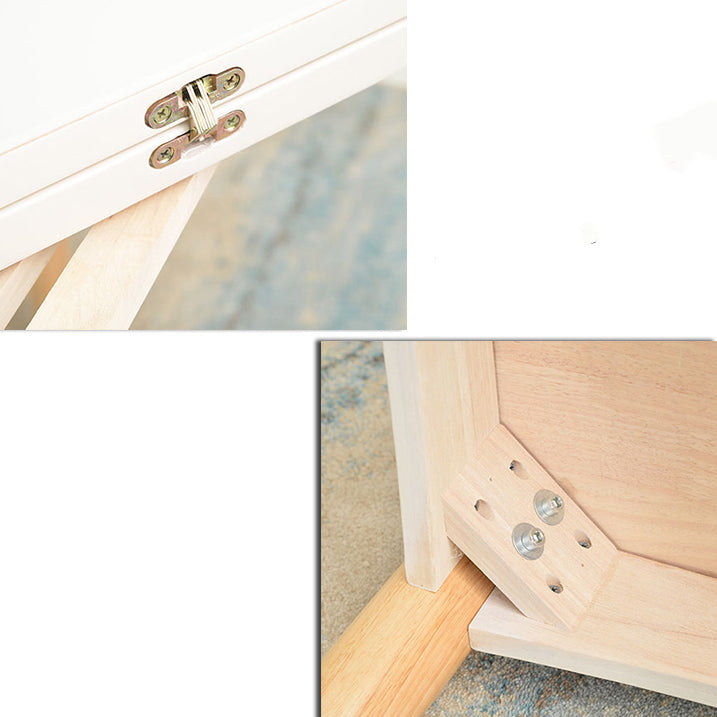 Extendable Dining Table Rectangle Table for Kitchen Dining Room Clearhalo 'Dining Tables & Seating' 'Dining Tables' 'dining_table' 'furn' 'furn_dining_table' 'Furniture' 'Kitchen & Dining Furniture' 7421064