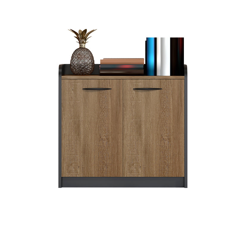 Gabinete de bloqueo de llave de marco de madera de almacenamiento moderno medieval