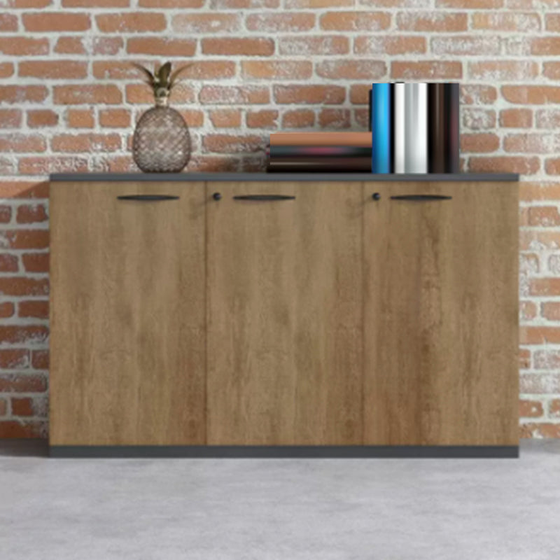 Gabinete de bloqueo de llave de marco de madera de almacenamiento moderno medieval