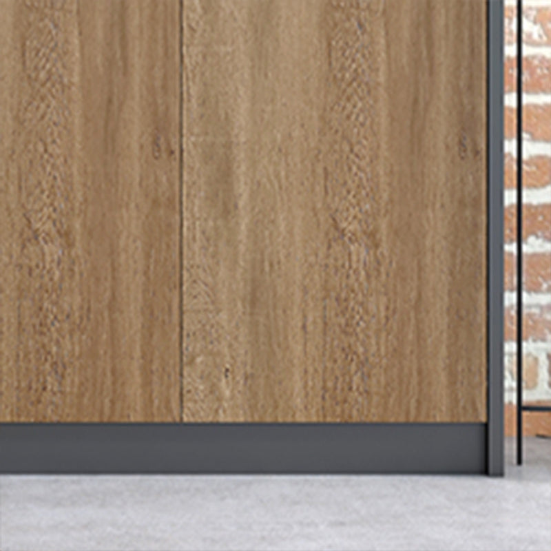 Gabinete de bloqueo de llave de marco de madera de almacenamiento moderno medieval