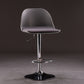 Sgabelli da bar in tessuto industriale sgabello da bar ad altezza regolabile girevole con poggiapiedi