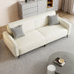 Contemporary Style 29.52" Wide Solid Color Sofa Square Arm Sofa Clearhalo 'furn' 'furn_sofas' 'Furniture' 'Living Room Furniture' 'Sofa' 'sofas' 7422252