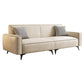 Contemporary Style 29.52" Wide Solid Color Sofa Square Arm Sofa Clearhalo 'furn' 'furn_sofas' 'Furniture' 'Living Room Furniture' 'Sofa' 'sofas' 7422259