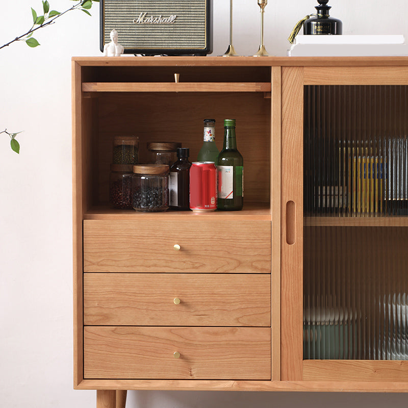 Porta di vetro in vetro contemporaneo per la sala da pranzo