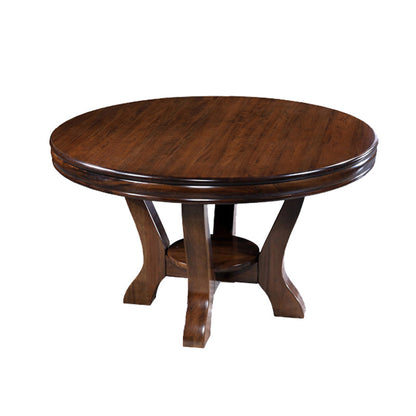 Solid Wood Dining Room Table Traditional Pedestal Dining Table Without Chairs Clearhalo 'Dining Tables & Seating' 'Dining Tables' 'dining_table' 'furn' 'furn_dining_table' 'Furniture' 'Kitchen & Dining Furniture' 7424772