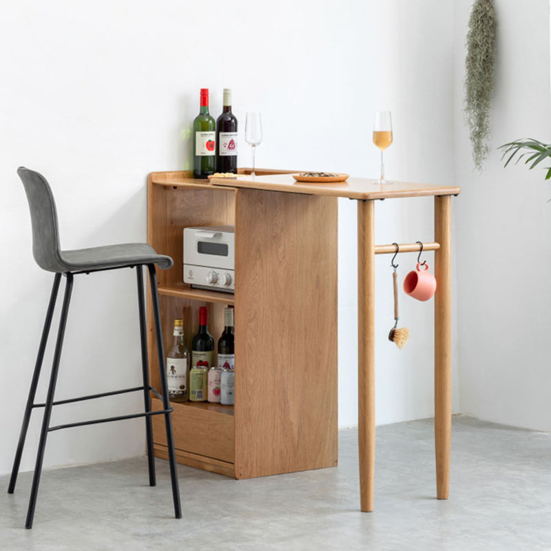 Modern Dining Table Solid Wood Dining Table for Dining Room with Storage Clearhalo 'Dining Tables & Seating' 'Dining Tables' 'dining_table' 'furn' 'furn_dining_table' 'Furniture' 'Kitchen & Dining Furniture' 7424827