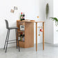 Modern Dining Table Solid Wood Dining Table for Dining Room with Storage Clearhalo 'Dining Tables & Seating' 'Dining Tables' 'dining_table' 'furn' 'furn_dining_table' 'Furniture' 'Kitchen & Dining Furniture' 7424835
