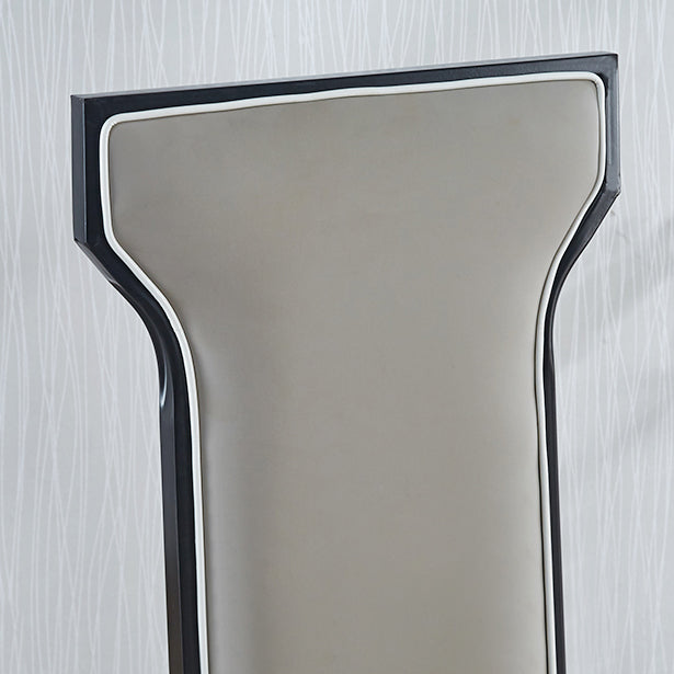 Zeitgenössischer Stil Seitstuhl Metall Esszimmerstuhl für Küche