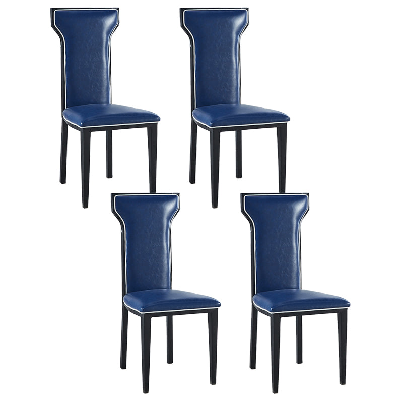 Zeitgenössischer Stil Seitstuhl Metall Esszimmerstuhl für Küche