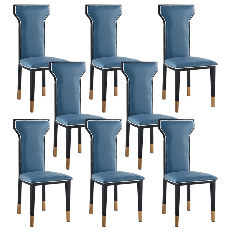 Zeitgenössischer Stil Seitstuhl Metall Esszimmerstuhl für Küche