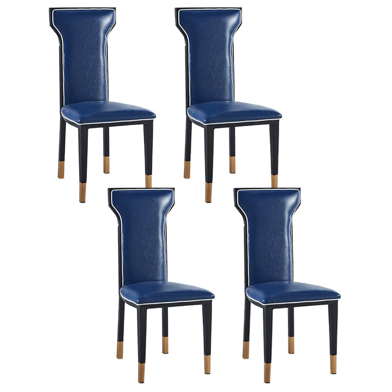 Zeitgenössischer Stil Seitstuhl Metall Esszimmerstuhl für Küche