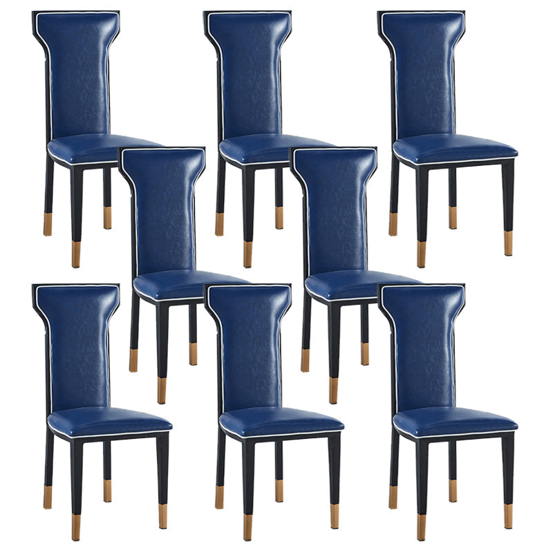 Zeitgenössischer Stil Seitstuhl Metall Esszimmerstuhl für Küche