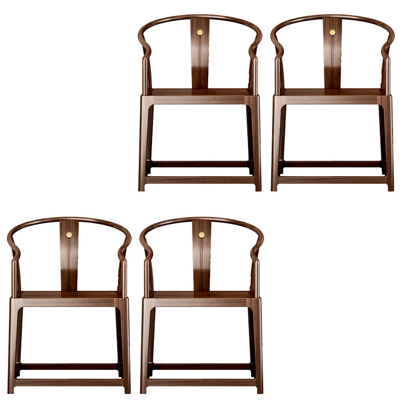 Traditionele stijl eetgel stoel stoere houten stoel stoel voor thuis