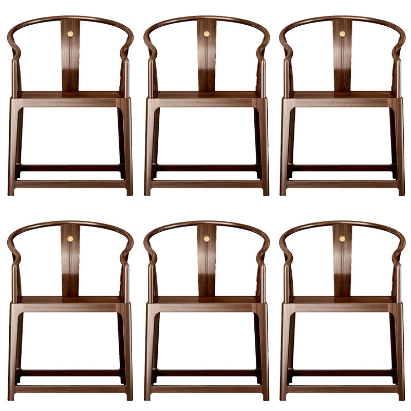 Traditionele stijl eetgel stoel stoere houten stoel stoel voor thuis