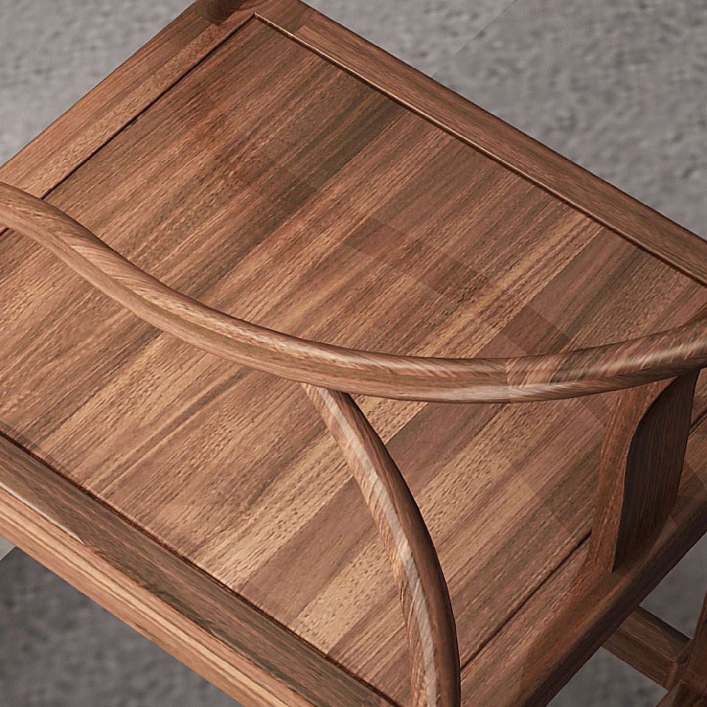 Traditionele stijl eetgel stoel stoere houten stoel stoel voor thuis