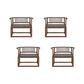 Traditional Style Dining Chair Solid Wood Arm Chair for Home 4 Piece Set Clearhalo 'Dining Chairs' 'Dining Tables & Seating' 'dining_chair' 'furn' 'furn_dining_chair' 'Furniture' 'Kitchen & Dining Furniture' 7425238