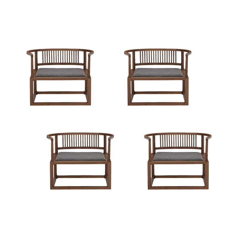 Traditional Style Dining Chair Solid Wood Arm Chair for Home 4 Piece Set Clearhalo 'Dining Chairs' 'Dining Tables & Seating' 'dining_chair' 'furn' 'furn_dining_chair' 'Furniture' 'Kitchen & Dining Furniture' 7425238