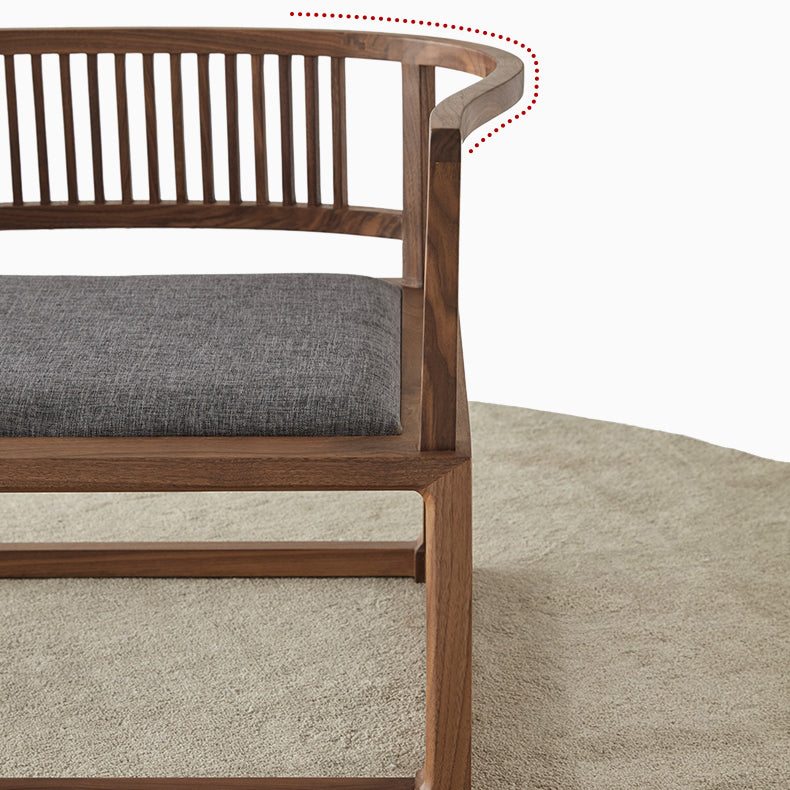 Traditional Style Dining Chair Solid Wood Arm Chair for Home Clearhalo 'Dining Chairs' 'Dining Tables & Seating' 'dining_chair' 'furn' 'furn_dining_chair' 'Furniture' 'Kitchen & Dining Furniture' 7425247