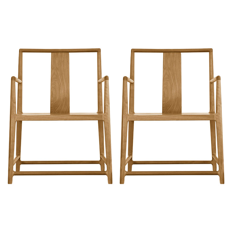 Traditionele eetkamerstoelen massief houten eetkamerstoel met kussen