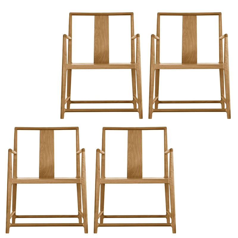 Traditionele eetkamerstoelen massief houten eetkamerstoel met kussen