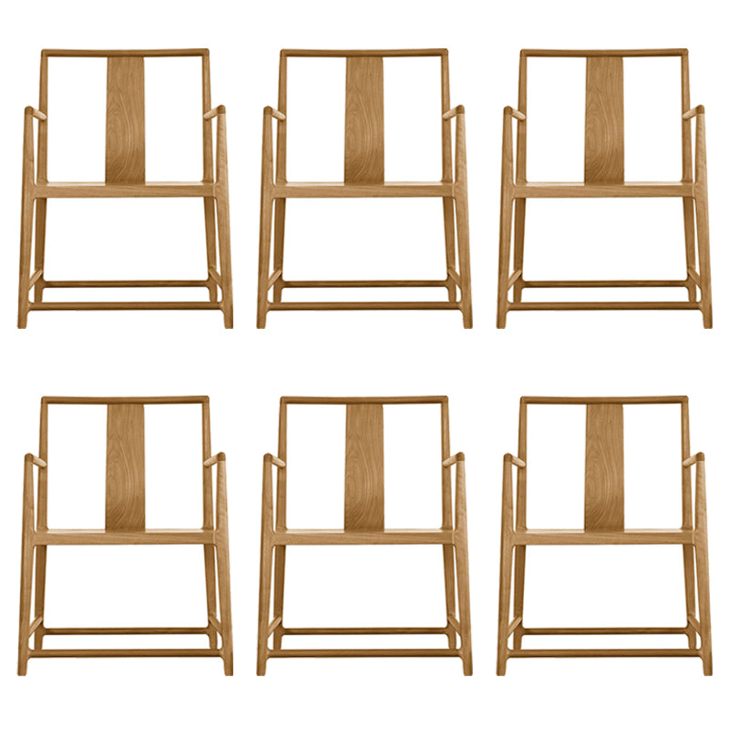 Traditionele eetkamerstoelen massief houten eetkamerstoel met kussen