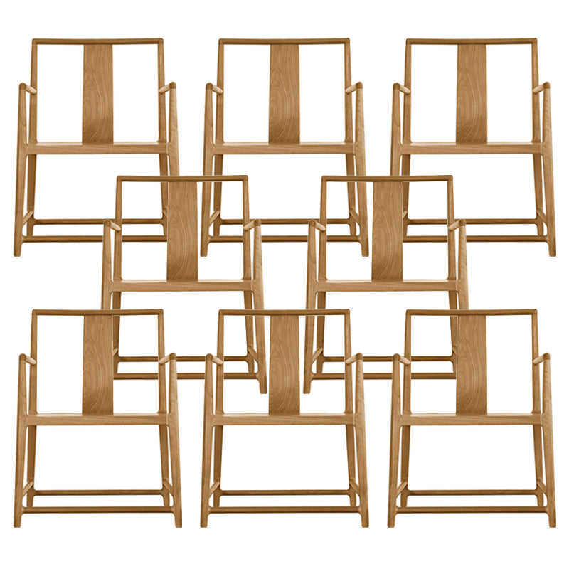 Traditionele eetkamerstoelen massief houten eetkamerstoel met kussen