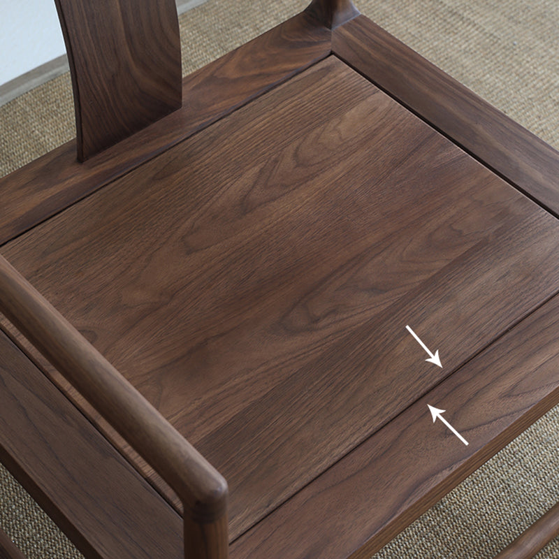 Traditionele eetkamerstoelen massief houten eetkamerstoel met kussen