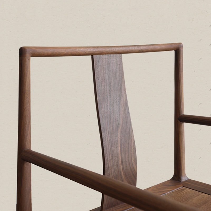 Traditionele eetkamerstoelen massief houten eetkamerstoel met kussen