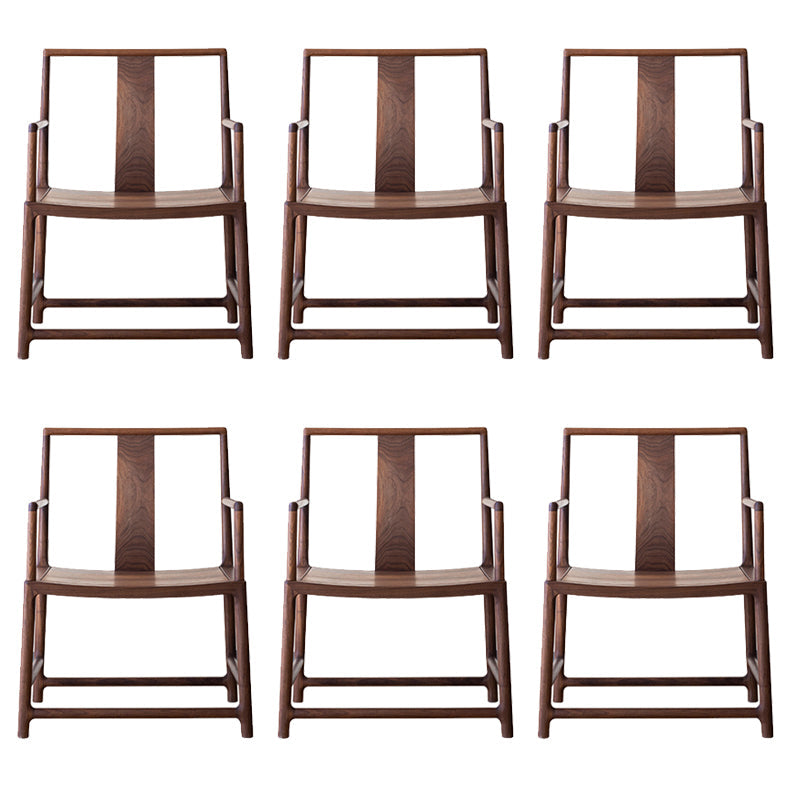 Traditionele eetkamerstoelen massief houten eetkamerstoel met kussen