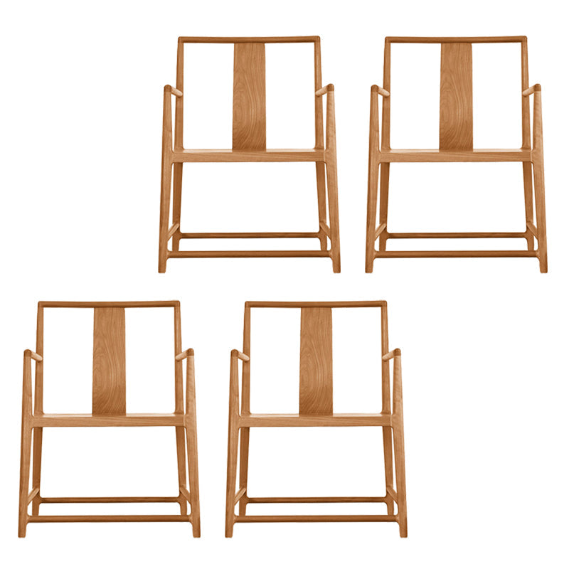 Traditionele eetkamerstoelen massief houten eetkamerstoel met kussen