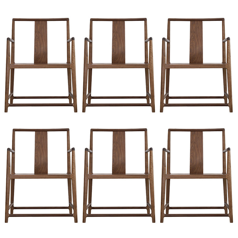 Traditionele eetkamerstoelen massief houten eetkamerstoel met kussen