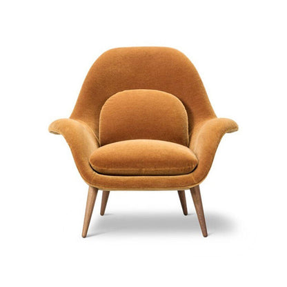 Moderner Essstuhl Leinen Parsons Armstuhl für Wohnzimmer