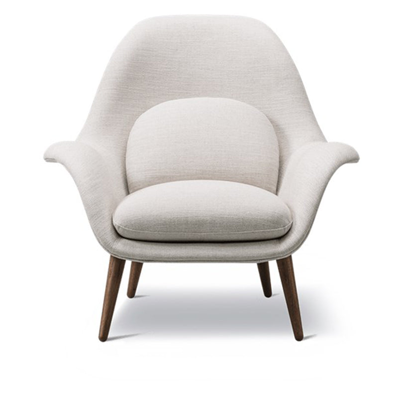 Moderner Essstuhl Leinen Parsons Armstuhl für Wohnzimmer