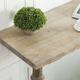 Rectangle Bar Pub Table Set 1/3/4 Pcs Antique Solid Wood Bar Table and Stools