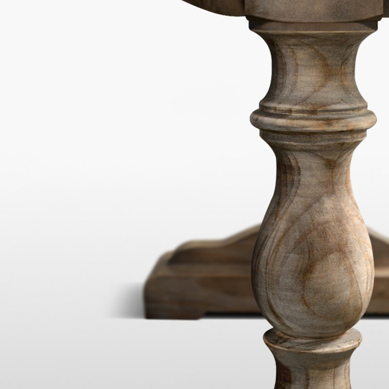 Juego de mesa rectangular para Bar y Pub, mesa y taburetes antiguos de madera maciza, 1/3/4 Uds.