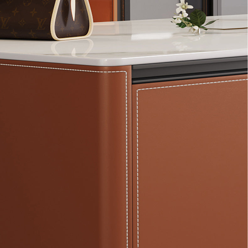 Cuisine de cuisine stationnaire Granite Top Cuisine Kitchen Island avec tiroir