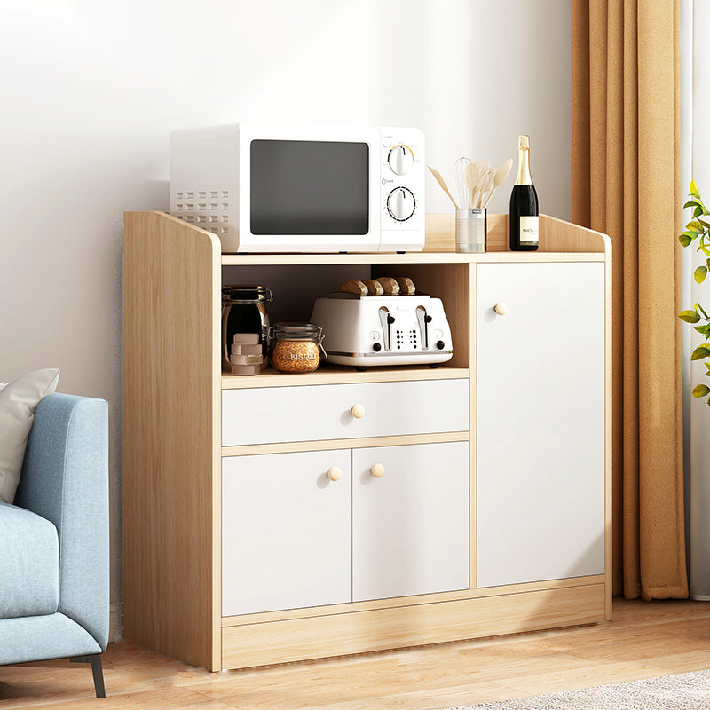 Servidor de comedor de estilo moderno servidor de madera de ingeniería para sala de estar