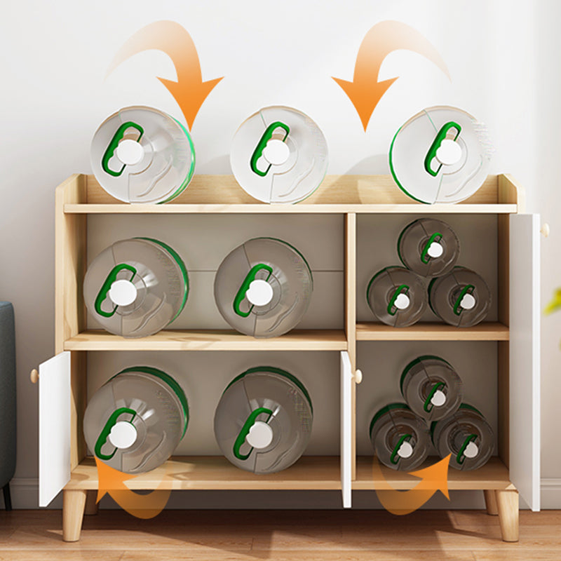 Servidor de comedor de estilo moderno servidor de madera de ingeniería para sala de estar