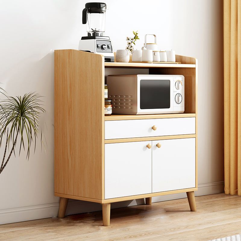 Servidor de comedor de estilo moderno servidor de madera de ingeniería para sala de estar