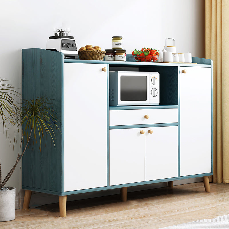 Servidor de comedor de estilo moderno servidor de madera de ingeniería para sala de estar