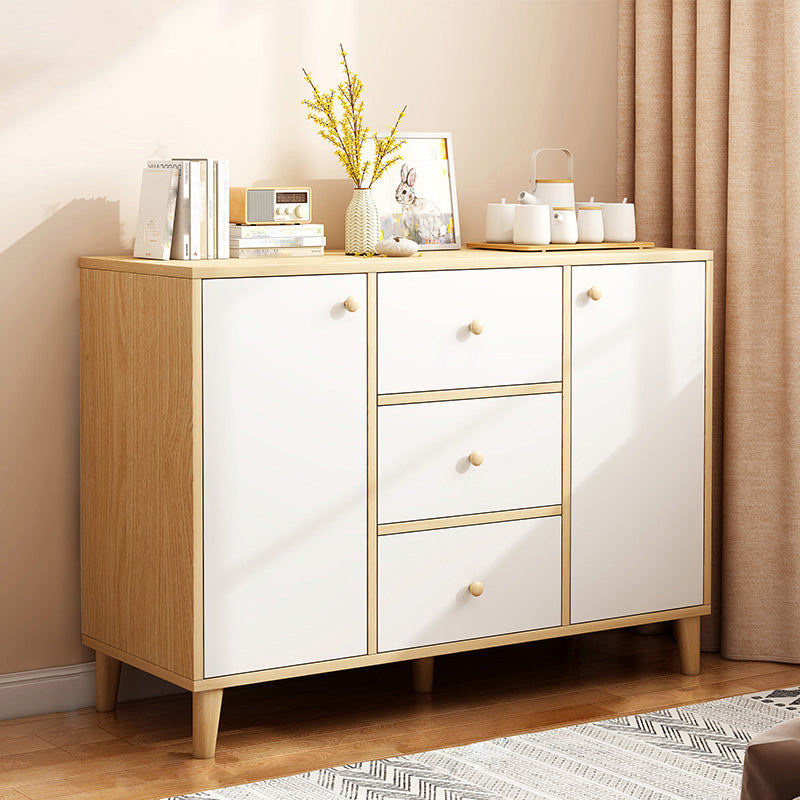 Servidor de comedor de estilo moderno servidor de madera de ingeniería para sala de estar