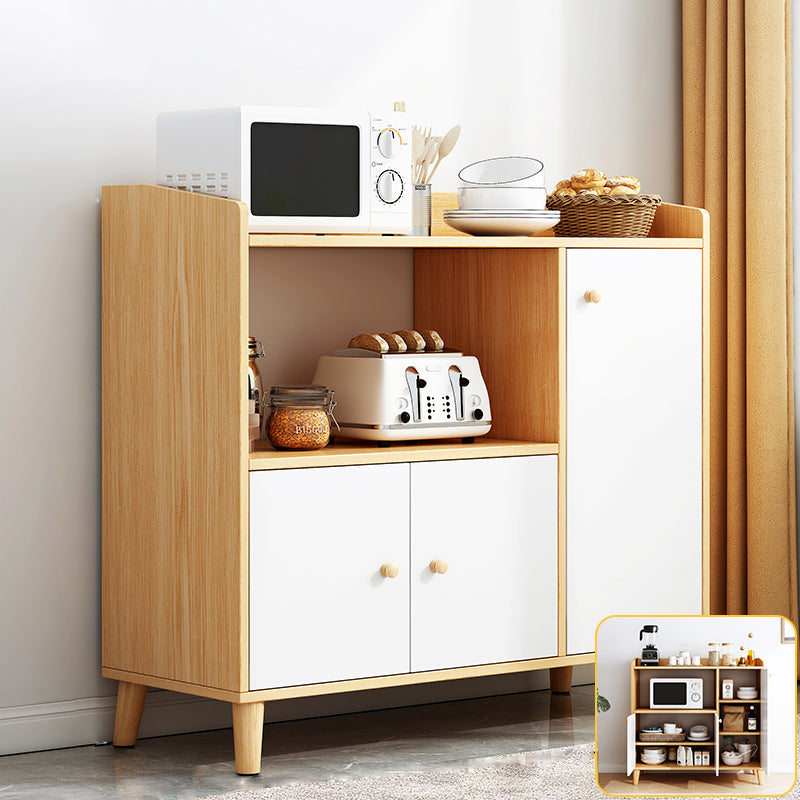 Servidor de comedor de estilo moderno servidor de madera de ingeniería para sala de estar