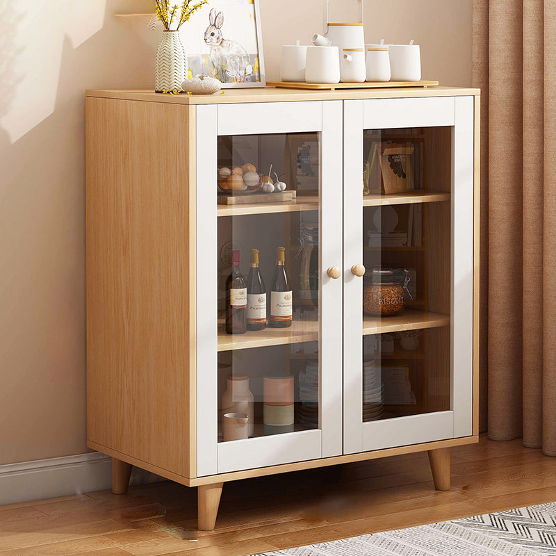 Servidor de comedor de estilo moderno servidor de madera de ingeniería para sala de estar