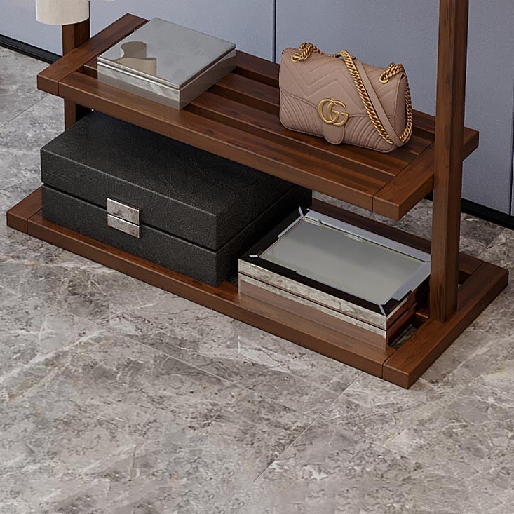 Contemporary Bedroom Armoire Solid Wood Storage Cabinet with Shelves Clearhalo 'Armoires & Wardrobes' 'armoires_wardrobes' 'Bedroom Furniture' 'furn' 'furn_armoires_wardrobes' 'Furniture' 7428131