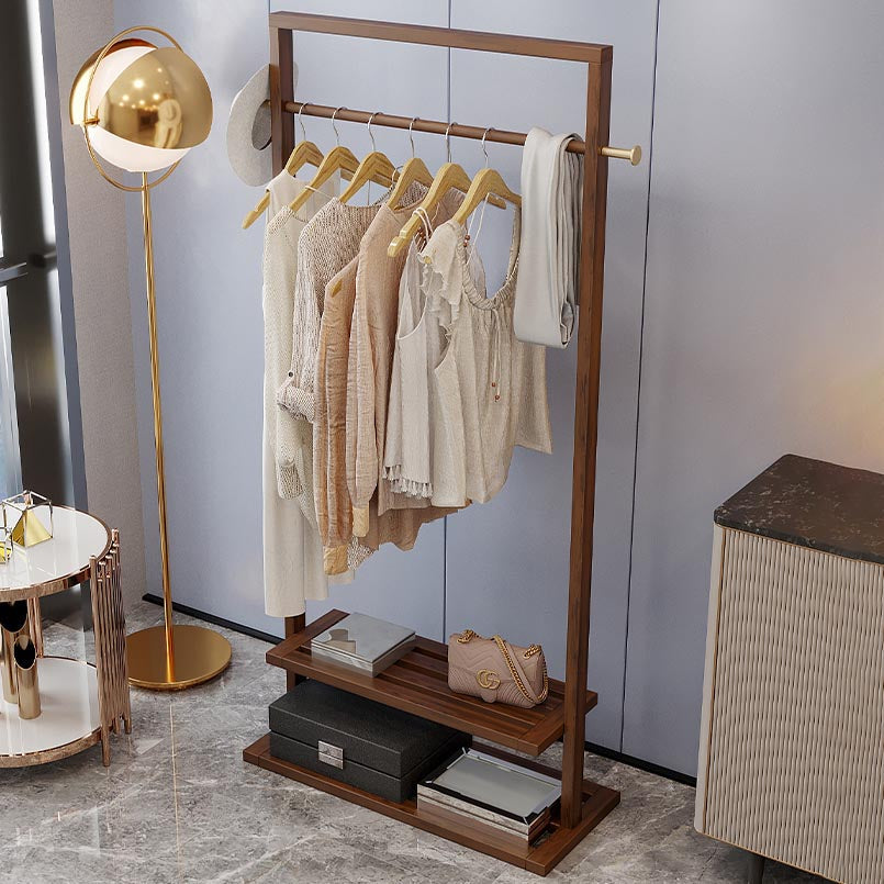 Contemporary Bedroom Armoire Solid Wood Storage Cabinet with Shelves Clearhalo 'Armoires & Wardrobes' 'armoires_wardrobes' 'Bedroom Furniture' 'furn' 'furn_armoires_wardrobes' 'Furniture' 7428132