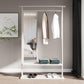 Modern Style Wardrobe Home Wooden Wardrobe Armoire with Mirror