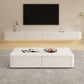 Contemporary Media Console Floating TV Media Console with Drawers Clearhalo 'furn' 'furn_tv_stands_entertainment_centers' 'Furniture' 'Living Room Furniture' 'TV Stands & Entertainment Centers' 'TV Stands & Media Storage Furniture' 'tv_stands_entertainment_centers' 7428182