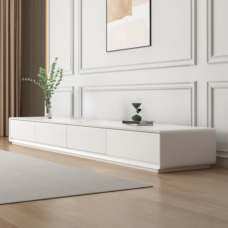 Wooden Media Console Contemporary TV Media Console for Living Room 94.5"L x 16"W x 14"H Clearhalo 'furn' 'furn_tv_stands_entertainment_centers' 'Furniture' 'Living Room Furniture' 'TV Stands & Entertainment Centers' 'TV Stands & Media Storage Furniture' 'tv_stands_entertainment_centers' 7428199