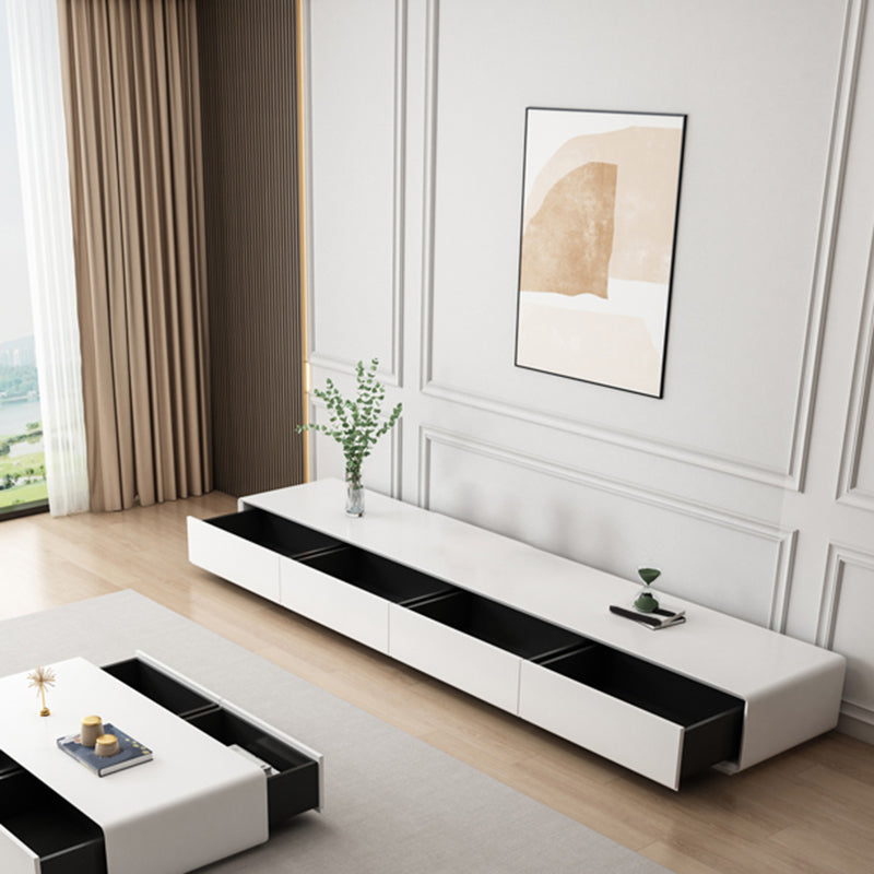 Wooden Media Console Contemporary TV Media Console for Living Room Clearhalo 'furn' 'furn_tv_stands_entertainment_centers' 'Furniture' 'Living Room Furniture' 'TV Stands & Entertainment Centers' 'TV Stands & Media Storage Furniture' 'tv_stands_entertainment_centers' 7428203